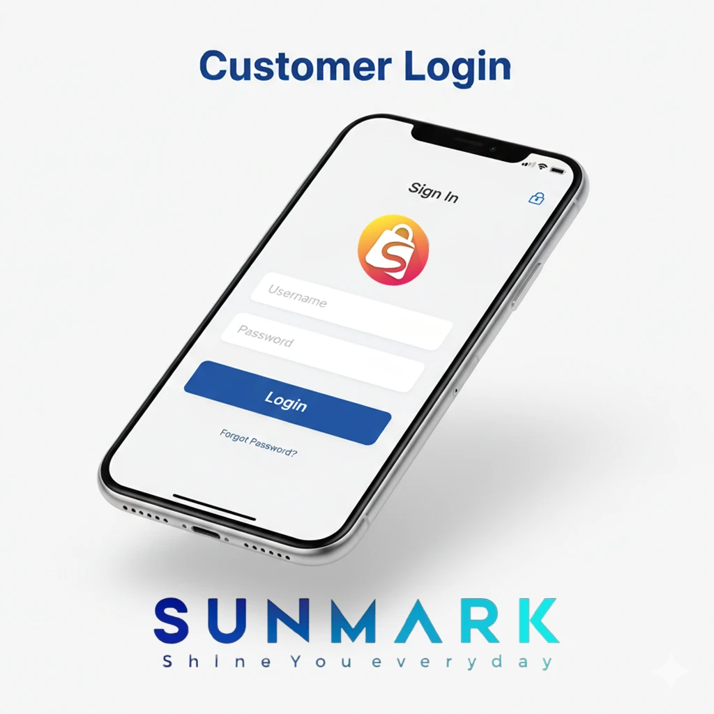 Customer Login Page Image